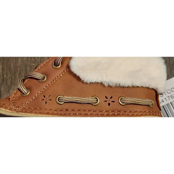 Jsport Mary Women's Size 7 Waterproof Faux Fur Duck Boot, Brown - Picture 6 of 12